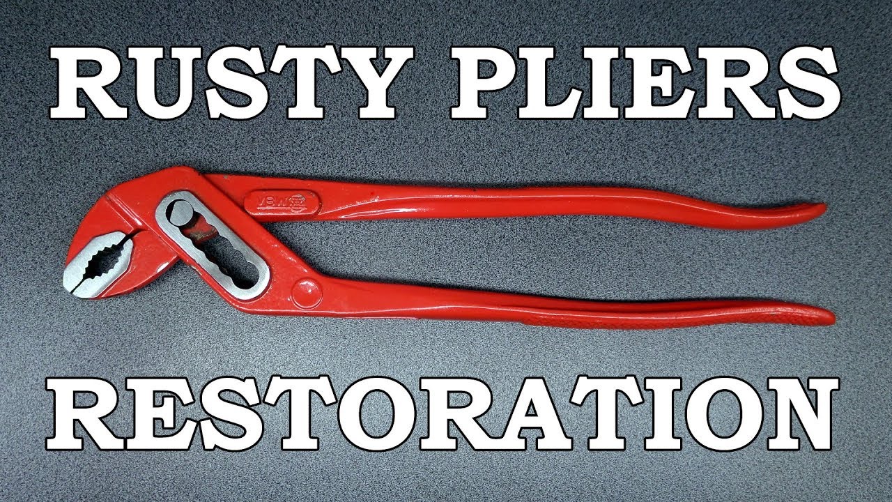 Rusty pliers restoration YouTube