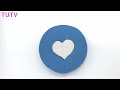 Satisfying Video l Kinetic Sand HEART Cutting ASMR #53 TUTV