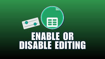 ~ FAST TRACK How To Disable Editing On Google Sheets  How Enable Or Disable Editing On Google Sheets