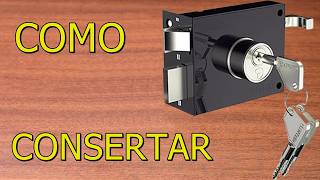 COMO ARRUMAR FECHADURA DA PORTA COMO CONSERTAR FECHADURA TETRA TRAVADA