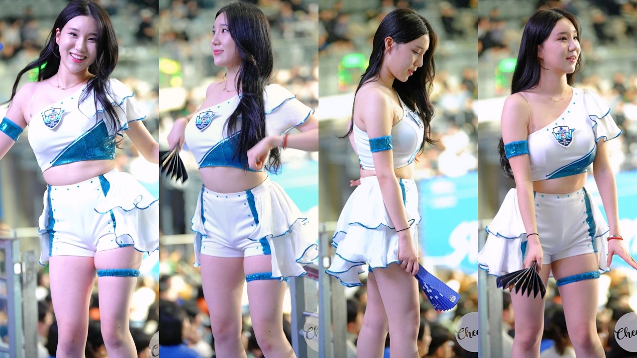 [4K] 예술이야~ 김현영 치어리더 직캠 金賢姈 核彈芭比 Kim Hyun-Young Cheerleader 250207