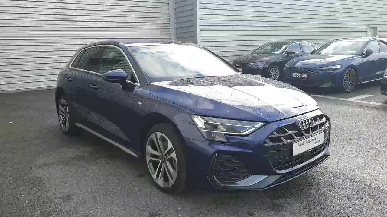 LO25ORV - 2025 Audi A3 A3 S Line 40 Tfsi E S-A  S Line  40 TFSIe 204 19.7 k...