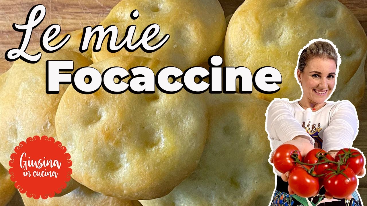 Le mie focaccine soffici e buonissime! | Giusina in cucina