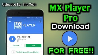 How to download "MX Player Pro" for free || [100% working] screenshot 3