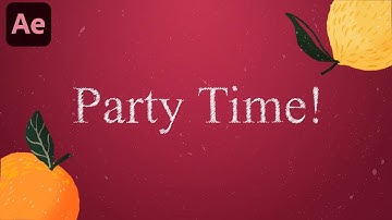 Scribble Text Animation In Adobe After Effects
