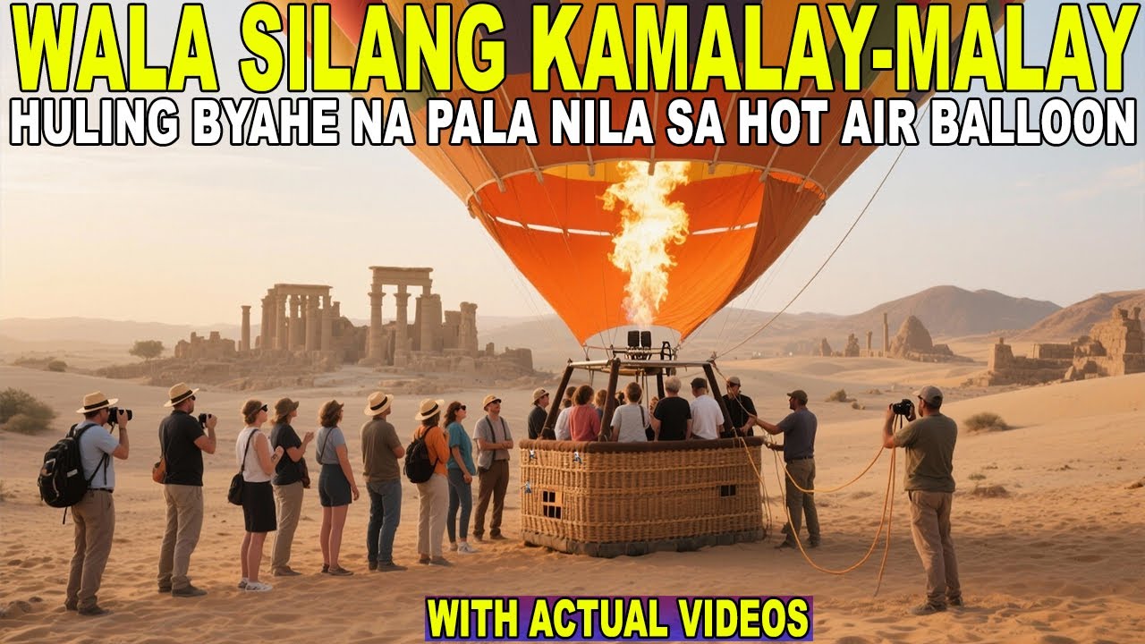 PANO NAUWI sa TRAHEDY@ Ang MASAYANG HOT AIR BALLOON ADVENTURE