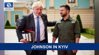 Boris Johnson Visits President Zelensky In Ukraine + More | The World Today