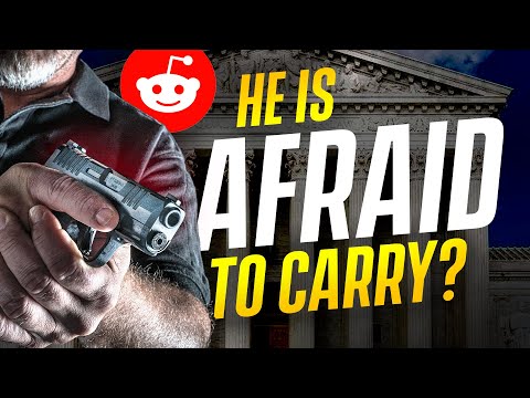 Viewer Says They Are Afraid To Carry A Gun Because...