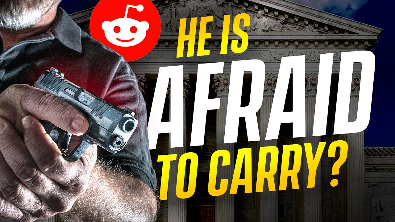 Зритель говорит, что боится носить оружие, потому что...