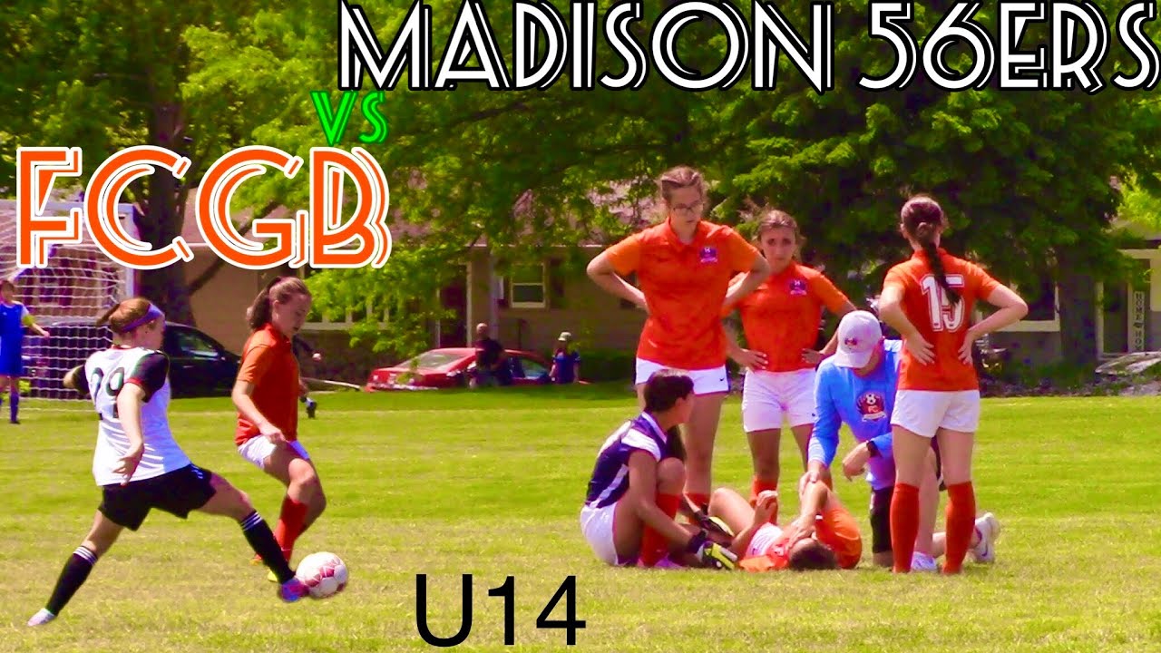 U14 Girls Soccer Presidents Cup FCGB vs Madison 56ers at Fond Du Lac Soccer Complex in Fond Du Lac