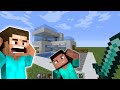 I MADE A MODERN HOUSE IN MINECRAFT | TUTORIAL #1 | ANDREOBEE