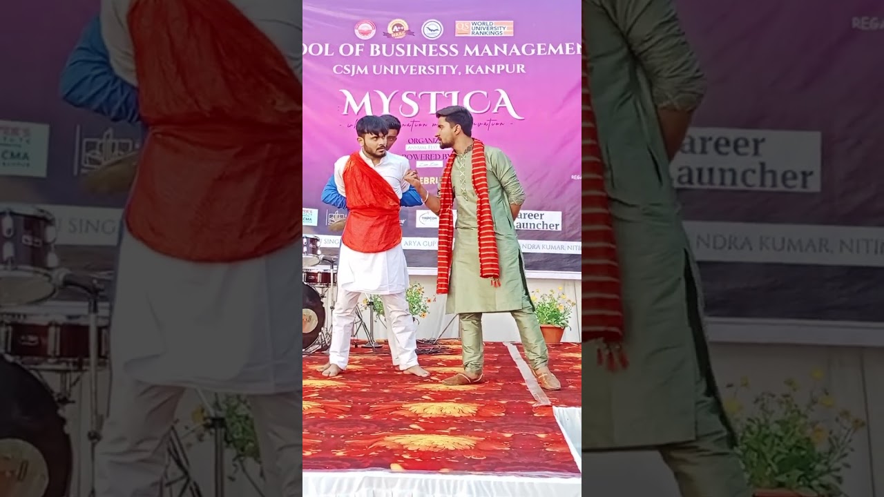 Nritya Katha Maharaj Prithviraj 🚩 CSJM University Mystica Fest SBM department 