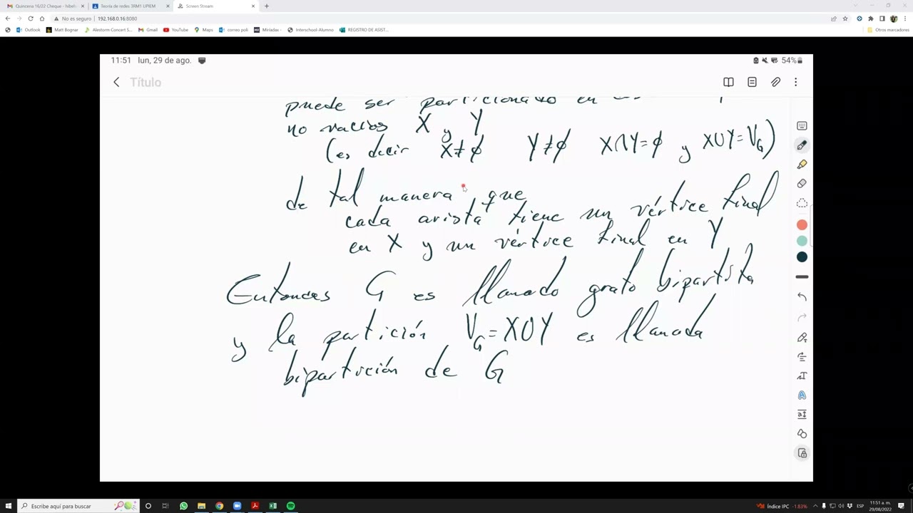 Teoría de redes 3RM1 ISERI 20220829 Clase 7