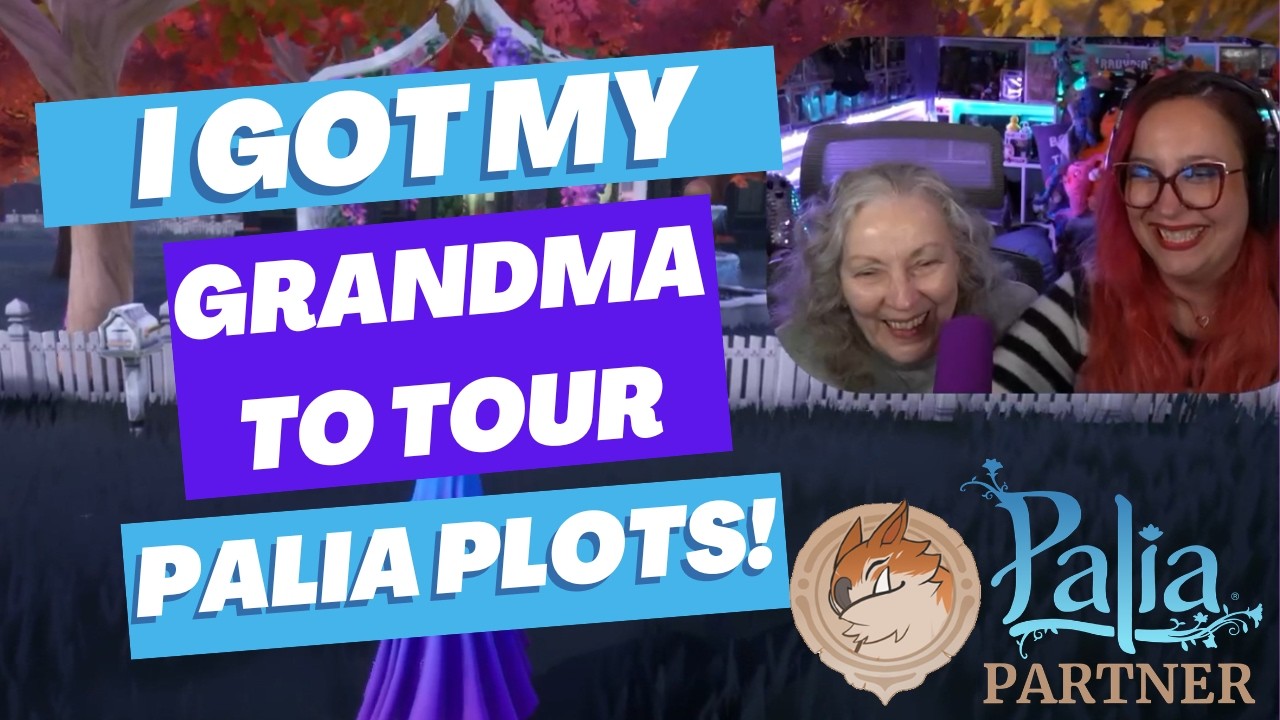 Palia - I Got My Grandma To Tour Your Palia Shells! #palia