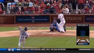 2013 NLCS Cardinals vs Dodgers Game 6 Bottom 5