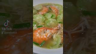 My Comfort Food Misua Soup With Patola And Shrimp