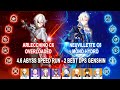 Arlecchino c6 overloaded  neuvillette c6 mono hydro 46 abyss speed run  2 best dps genshin