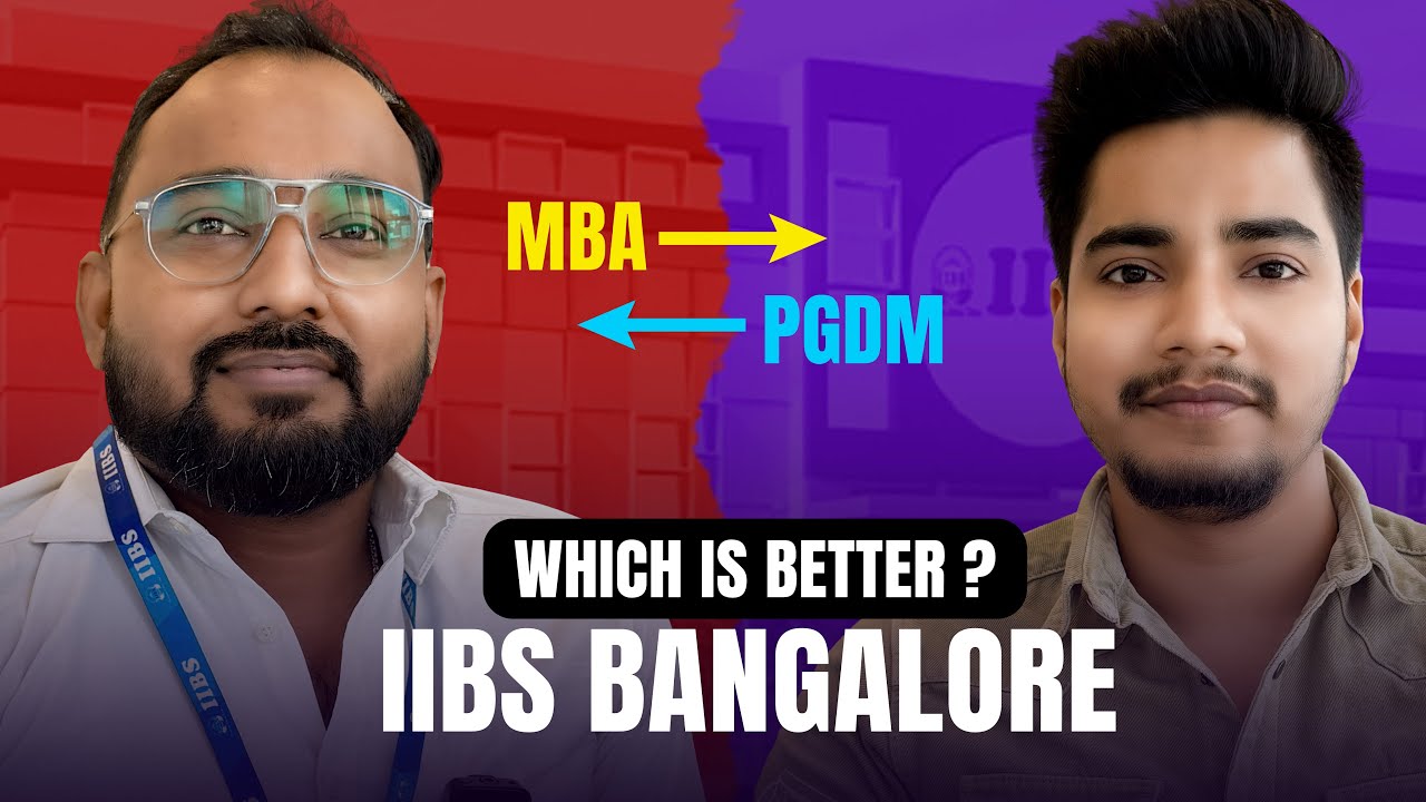 Harsh Truth About MBA vs PGDM–IIBS Bangalore | Campus Life, Placement & Language Struggle!
