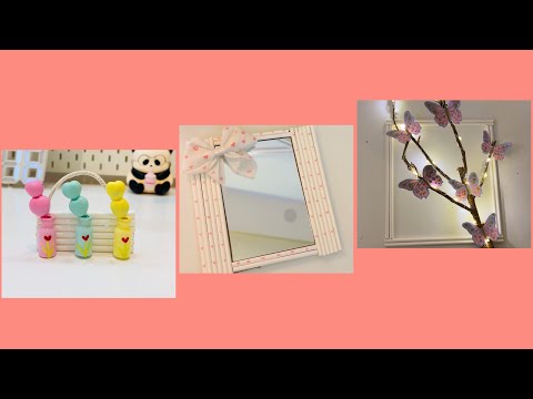 8 EASY CRAFT IDEAS | Aesthetic Craft | Room Decor
