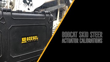 Bobcat Skid Steer Actuator Calibrations