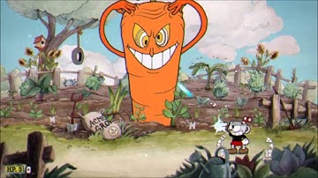 Cuphead Expert Mode - The Root Pack (No Damage S-Rank)