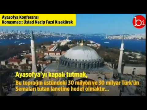 Gençler! Ayasofya Açılacak!