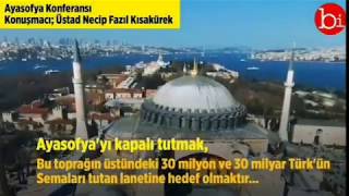 Gençler Ayasofya Açılacak
