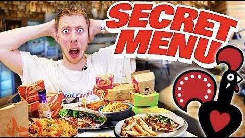 I Tried Nando’s SECRET MENU!