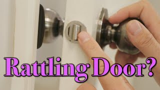 Simple Fix For A Rattling Door