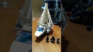 Lego StarWars imperial shuttle and ambush on Ferrix comparison
