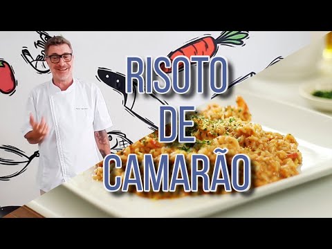 Receita de Risoto de Camarão