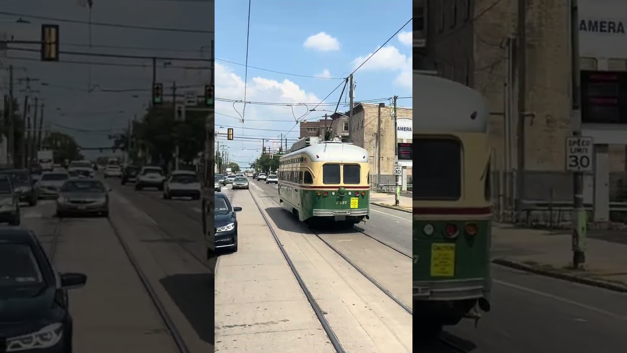 We rode SEPTA’s PCC streetcars!