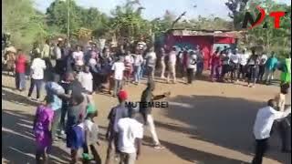WANTAM IS REAL! WATCH HOW UDA ASPIRANT CAR WAS CHASED AWAY BY GACHAGUA SUPPORTERS IN MBEERE NORTH!!!