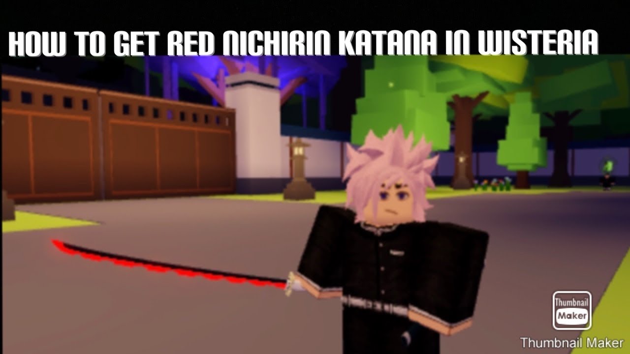 How to easily get red nichiri katana in Wisteria (Roblox)wisteria roblox YouTube