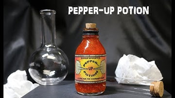 Pepper-Up Potion : Harry Potter Potions : DIY Potion Bottle : Halloween Prop : Harry Potter Inspired