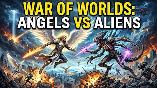 The devastating war between angels and aliens.