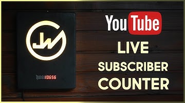 Make a Live Youtube Subscribe Counter