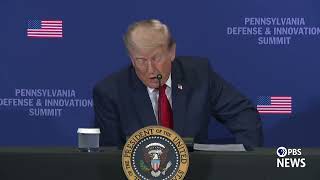 WATCH: Trump says were bringing all the big American companies into Venezuela to drill oil