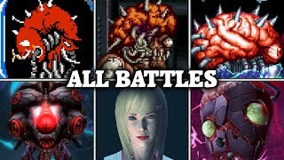 Evolution of Brain Battles in Metroid games (1986 - 2017)