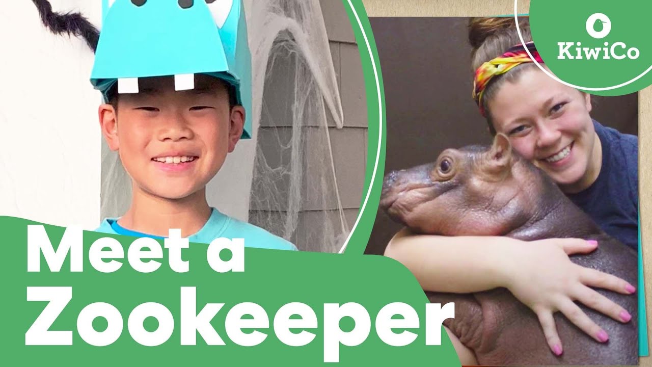 Meet a Hippo & Her Zookeeper Small Meets Big KiwiCo YouTube
