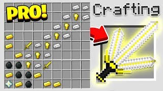 HOW TO CRAFT A $10,000 GOD SWORD! *OVERPOWERED* (Minecraft 1.13 Crafting Recipe)