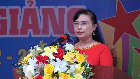 Lễ khai giảng năm học 2022 - 2023 trường tiểu học Minh nông