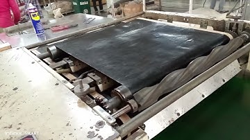 Fusing press machine belt repair....