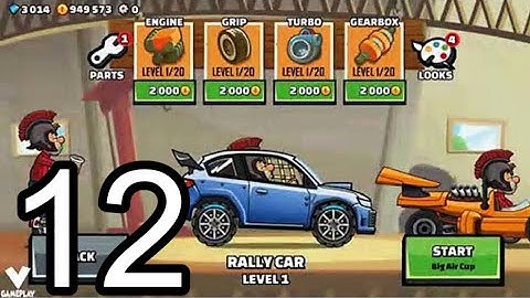 Hill Climb Racing - Gameplay Walkthrough Part 12 - Racing Car (iOS, Android)