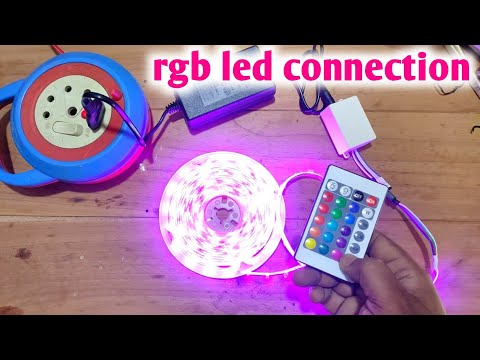 rgb light connection/rgb led/rgb lights/rgb led strip/rgb strip/rgb led lights