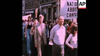 SYND 21 6 75 PRO-ABORTION REFORM DEMONSTRATION