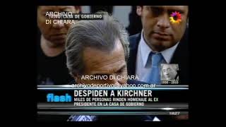 Muerte de Néstor Kirchner - Nota a Victor Laplace (2010)