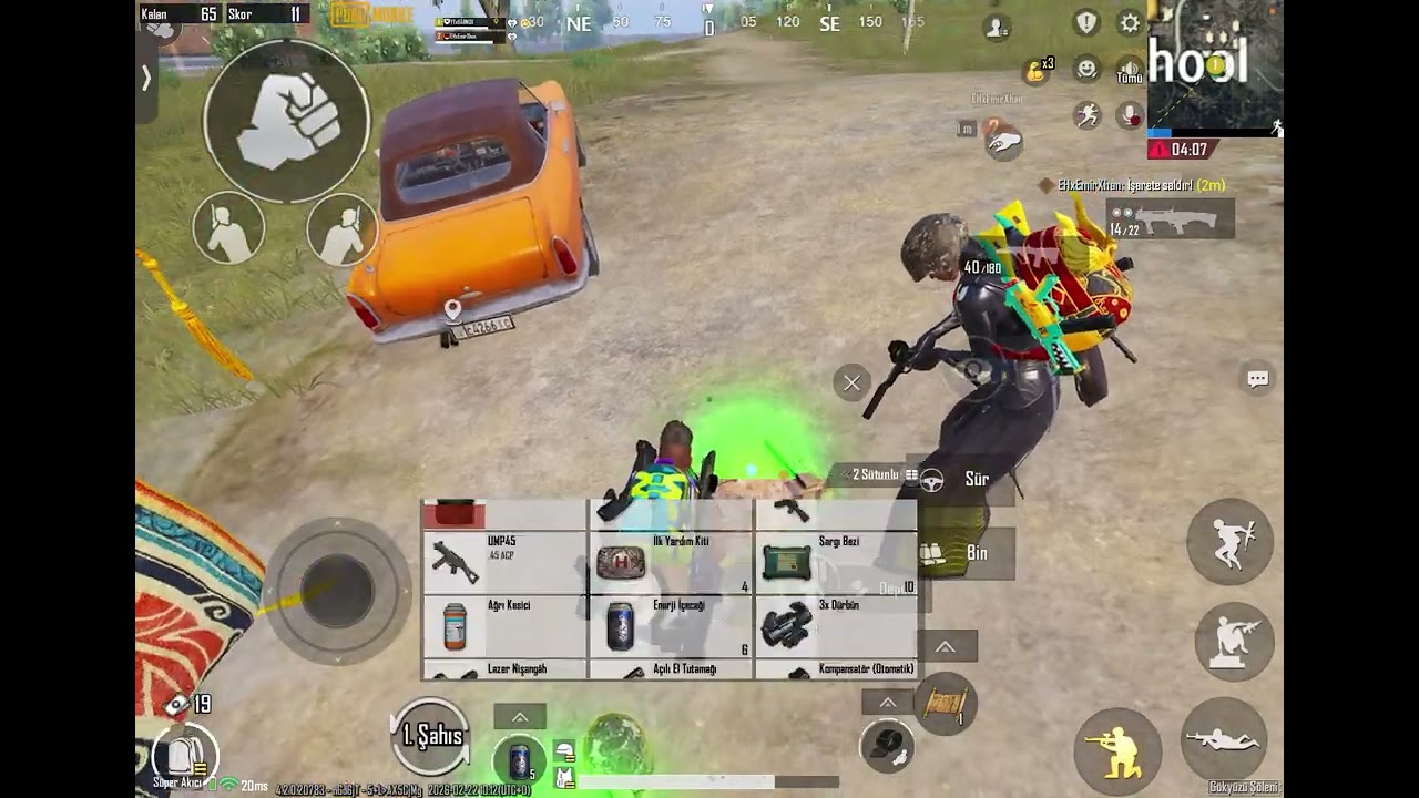 EŞLİ GİRİP ORTALIĞI YIKTIK /PUBG MOBİLE