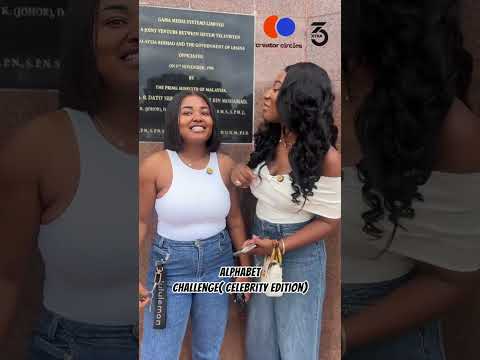 Alphabet challenge with our favorite duo🤣#3Xtra