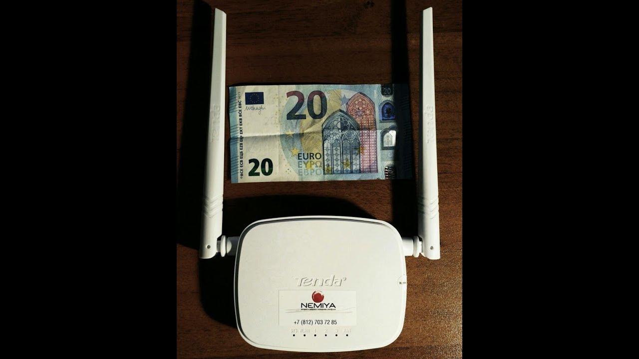 Настраиваем на TENDA N301 Wi-Fi роутере Internet (Интернет) для сети Nemiya.com